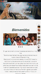 Mobile Screenshot of hostalelpuma.com